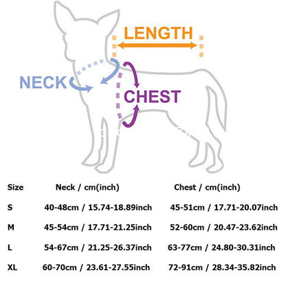 Adjustable Harness with Collar