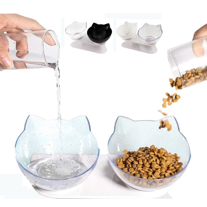 Cat Bowl with Raise Stand