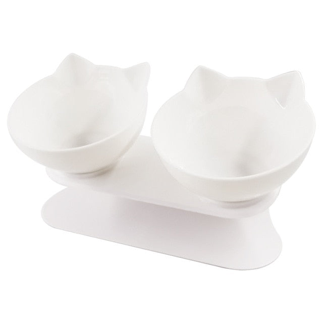 Cat Bowl with Raise Stand